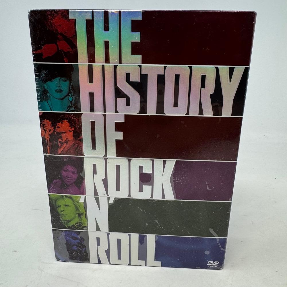 The History of Rock 'N' Roll DVD Box Set 10 Episode Documentary Time Life Sealed